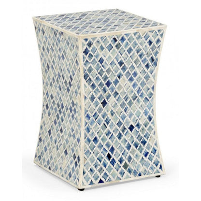 Naveli Side Table - Blue Bone Inlay