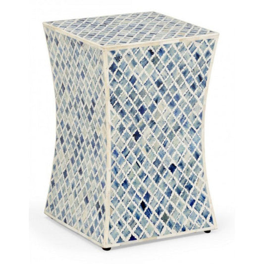 Naveli Side Table - Blue Bone Inlay