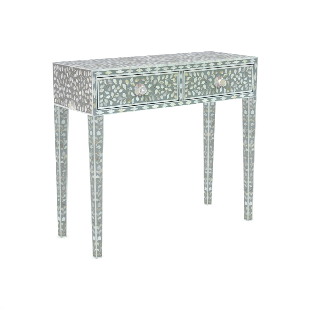 Azra Dresser Console - Grey Bone Inlay front side