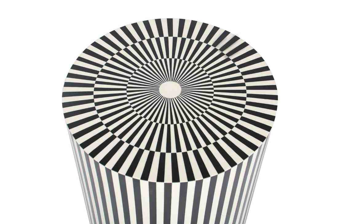 Ameer Side Table - Bone Inlay furniture closer