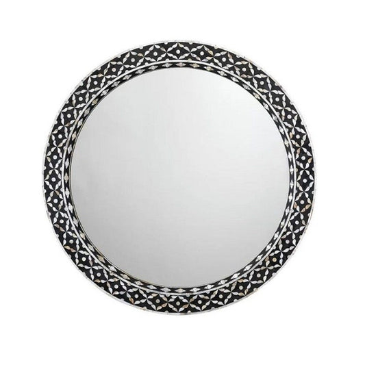 Aza Mirror - Bone Inlay furniture front side