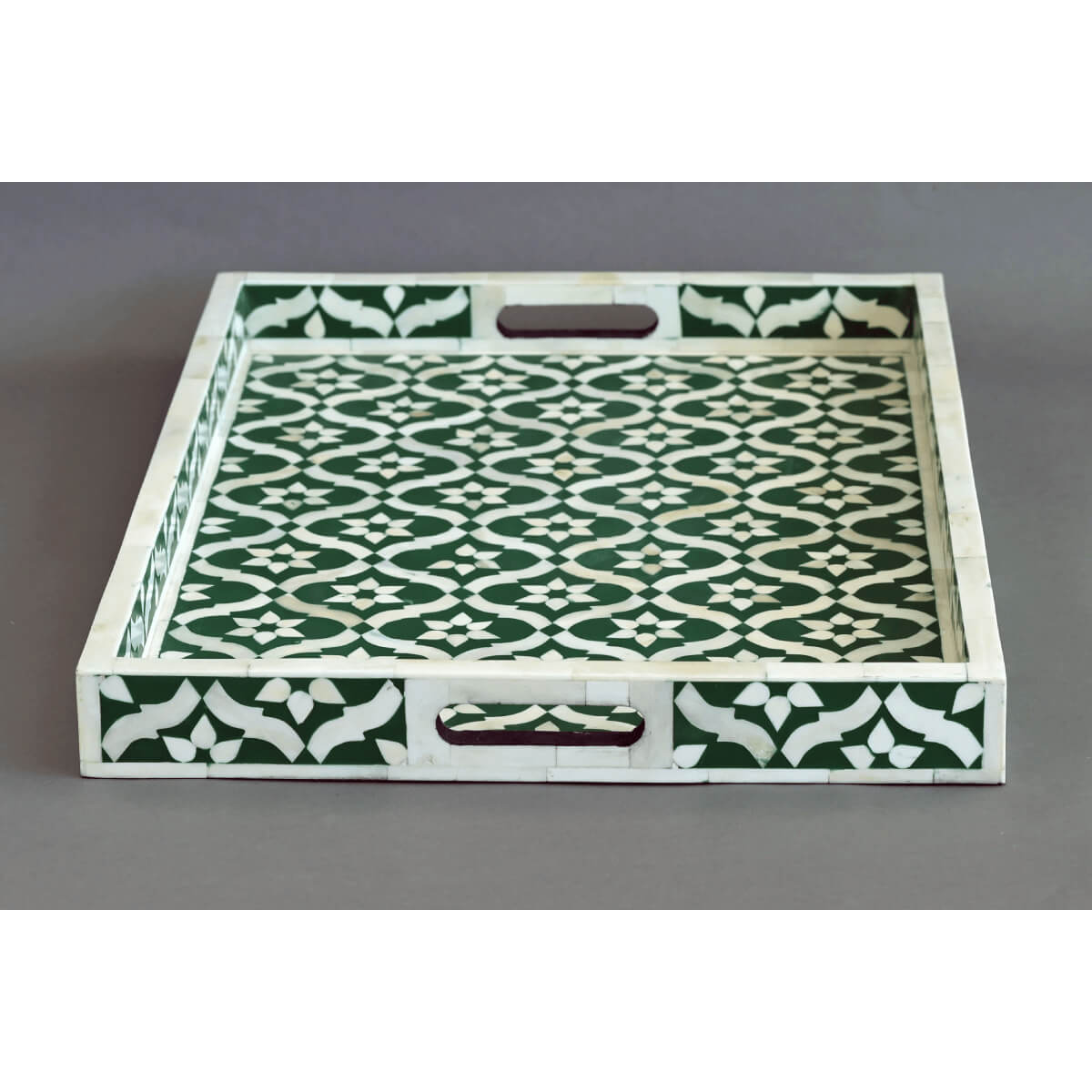 Rami Tray - Bone Inlay furniture side look