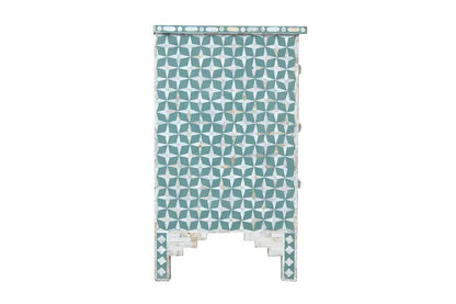 Yasmine Chest of Drawers - Green Mother of Pearl