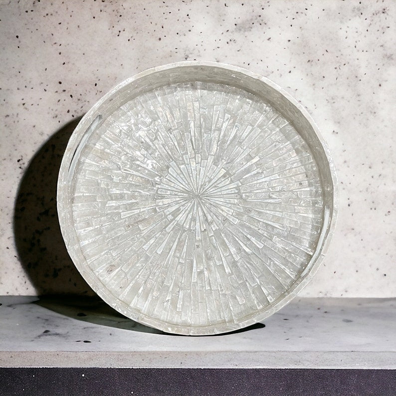 Marvan Tray - White Mother Of Pearl