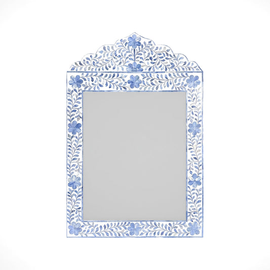 Nabah Mirror - Bone Inlay furniture front side